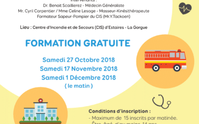 Formations aux gestes qui sauvent – Nouvelles dates